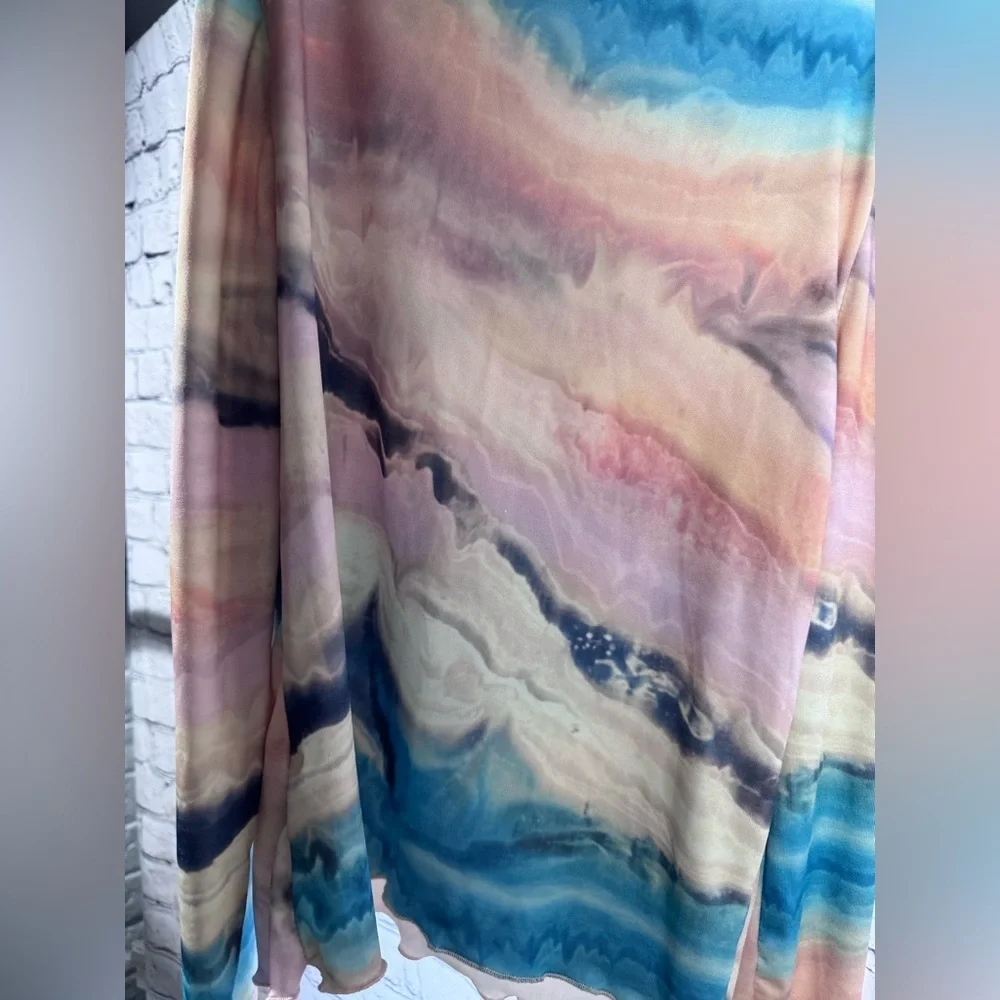 H&M Multicolor Tie-Dye Girls Top